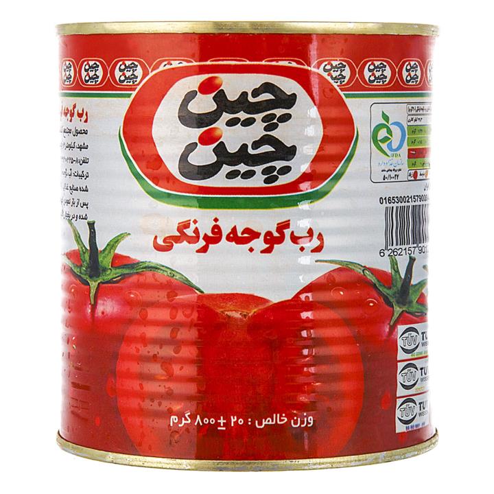 کنسرو رب گوجه فرنگی چین چین 800 گرم